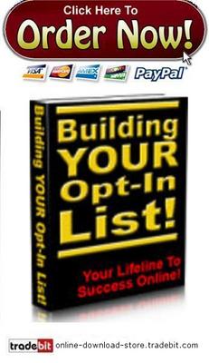 Product picture Building Your Own Opt-In List