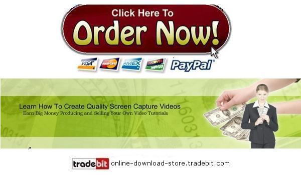 Product picture Create Your Own High Guality Screen Capture Videos