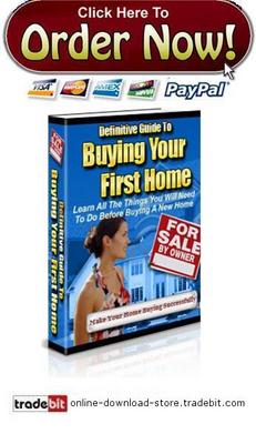 Product picture Definitive Guide To Buying Your First Home