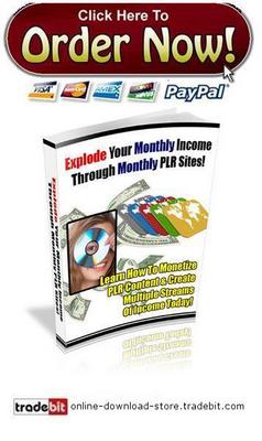 Product picture Explode Your Monthly Income Through Monthly PLR Sites