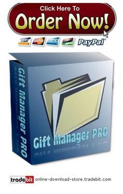 Product picture Gift Manager Pro