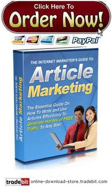 Product picture The Internet Marketers Guide to Article Marketing