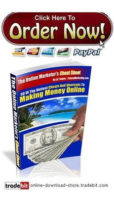 Product picture The Online Marketers Cheat Sheet