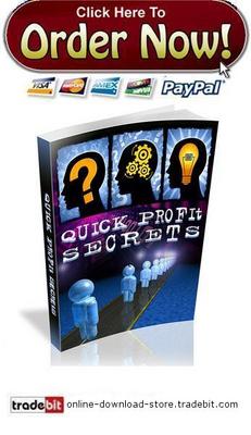 Product picture Quick Profit Secrets