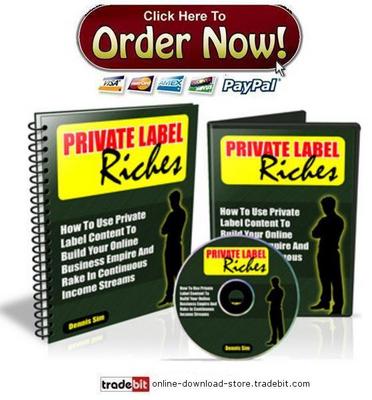 Product picture Private Label Riches