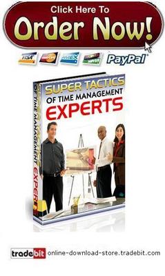 Product picture Super Tactics Of Time Management Experts
