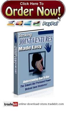 Product picture Striking Joint Ventures Made Easy