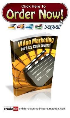 Product picture Video Marketing For Lazy Cash Lovers