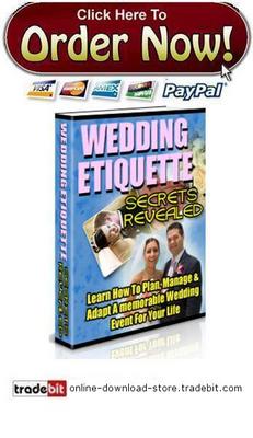 Product picture Wedding Etiquette Secrets Revealed