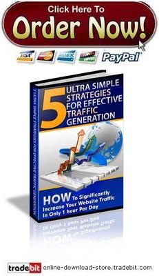 Product picture 5 Ultra Simple Strategies For Effective Traffic Generation