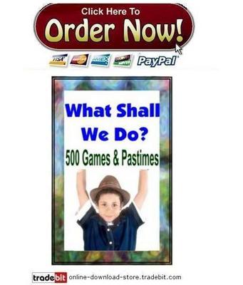 Product picture 500 Games & Pastimes