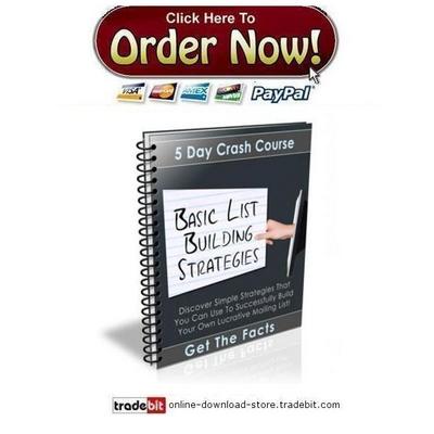 Product picture Basic List Building Strategies