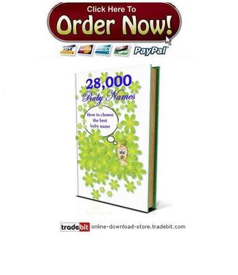 Product picture 28,000 Baby Names