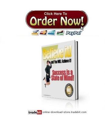 Product picture Believe it and You WILL Achieve it