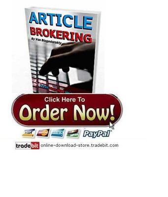 Product picture Article Brokering