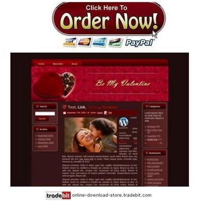 Product picture Chocolate Valentine Template