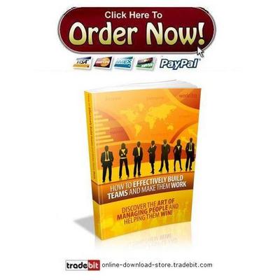 Product picture How to Effectively Build Teams and Make Them Work