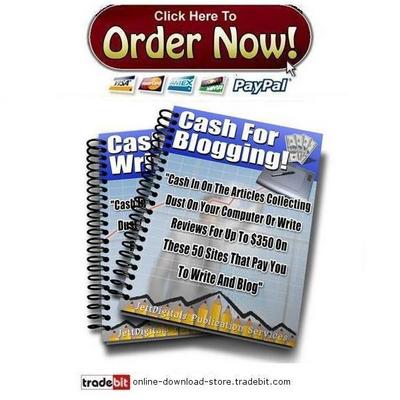 Product picture Cash For Blogging