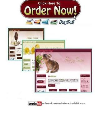Product picture Easter Parade Bunny Template Package