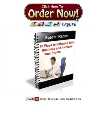 Product picture 10 Ways To Enhance Your Business and Increase Your Profits