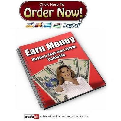 Product picture Earn Money Hosting Your Own Trivia Contests