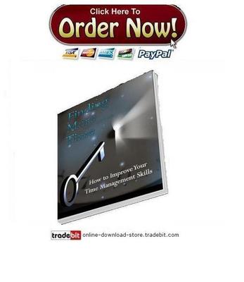 Product picture How To Improve Your Time Management Skills