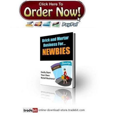 Product picture Brick and Mortar Business for NEWBIES