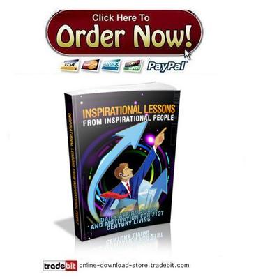 Product picture Inspirational Lessons From Inspirational People