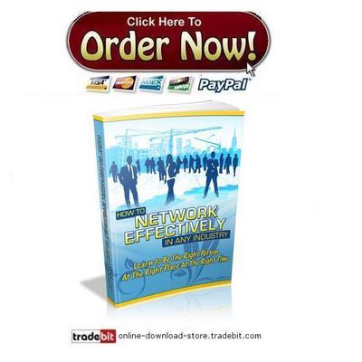 Product picture How To Network Effectively In Any Industry