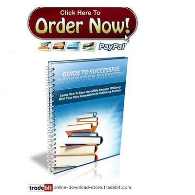 Product picture Guide To Successful Information Marketing