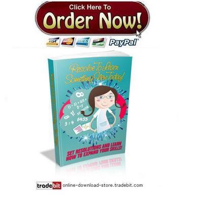 Product picture Resolve To Learn Something New Today