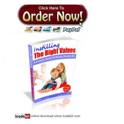 Product picture Instilling The Right Values