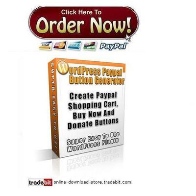 Product picture WordPress Paypal Button Generator