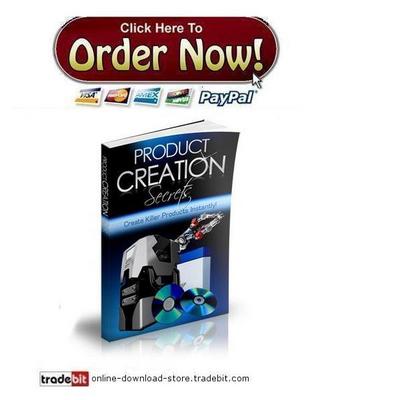 Product picture Product  Creation Secrets