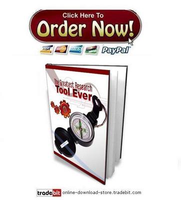 Product picture The Greatest Research Tool Ever