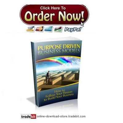 Product picture Purpose Driven Business Models