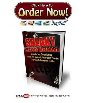 Product picture Sneaky Traffic Methods