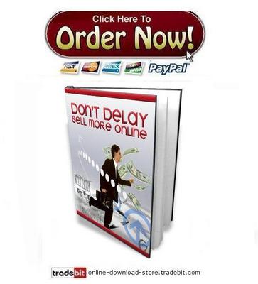 Product picture Dont Delay Sell More Online
