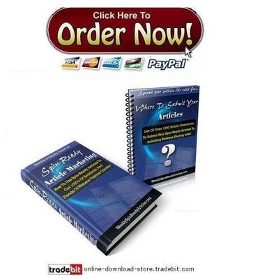 Product picture Spin-Ready Article Marketing