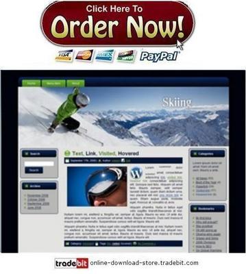 Product picture Skiing Template Package