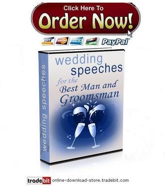 Product picture Wedding Speeches for the Best Man and Groomsman