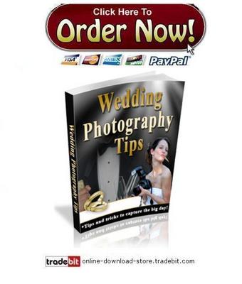 Product picture Wedding Photography Tips